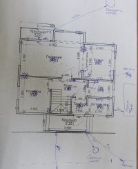 План 2 этажа с электроприборами